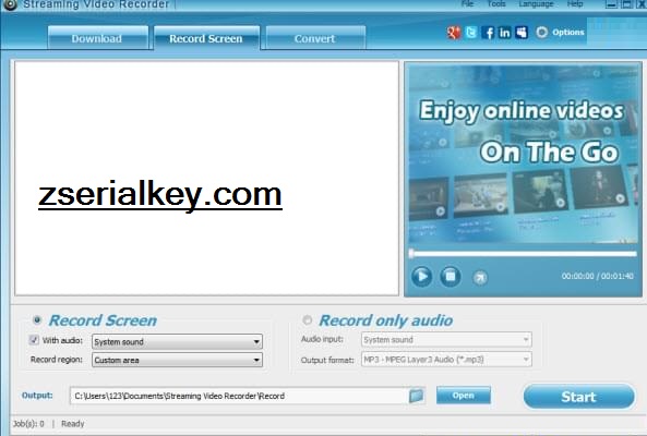 Apowersoft Streaming Video Recorder Registration Code